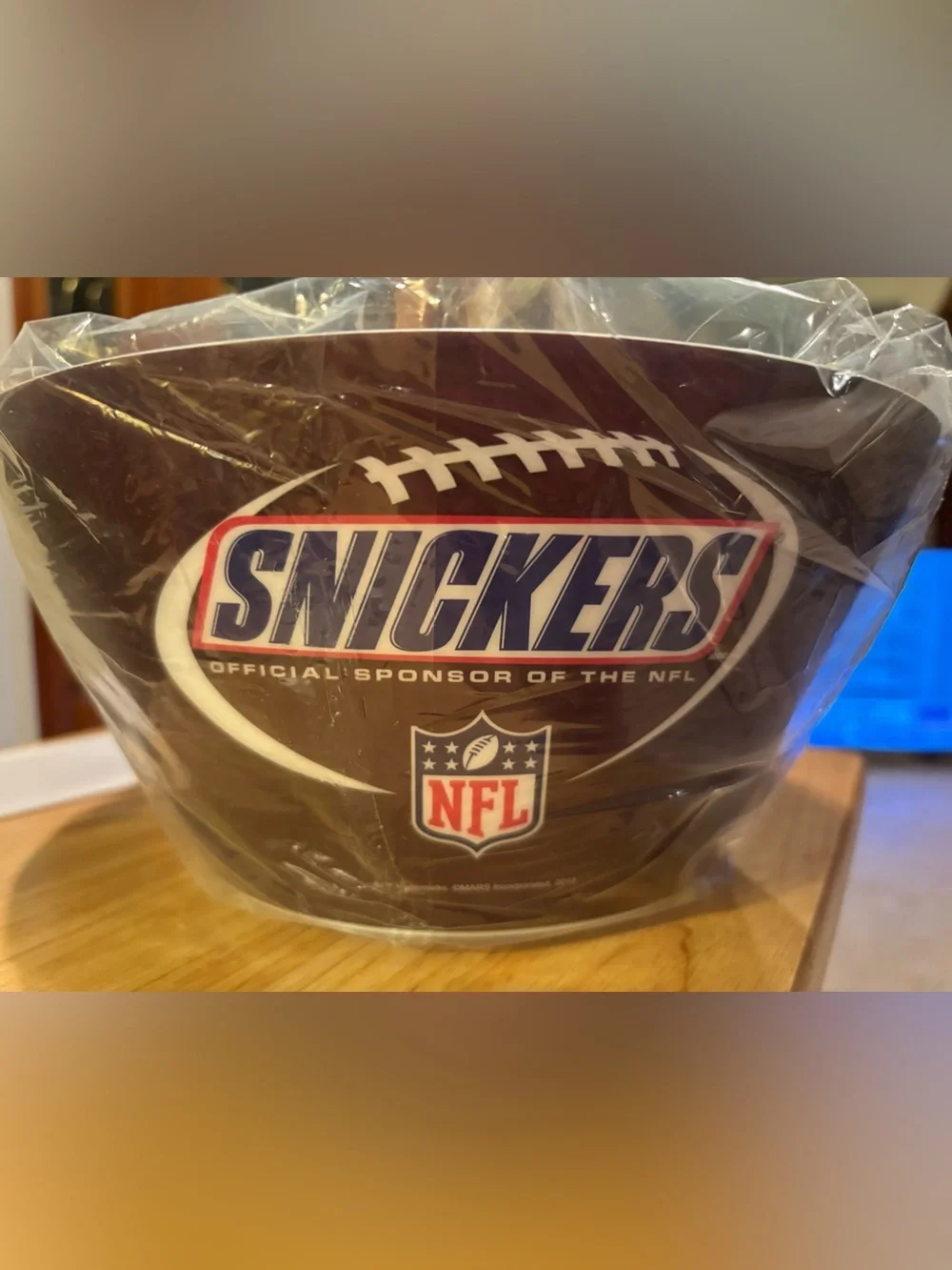 Snickers NFL Football Candy Bowl 2013 Advertising Collectible 10”